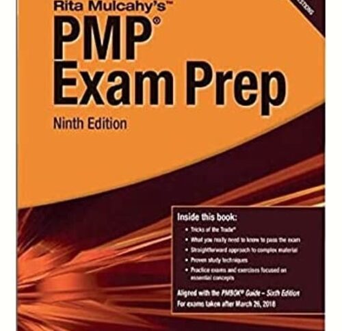PMP Exam Prep Ninth Edition (Old Edition) Books Sale